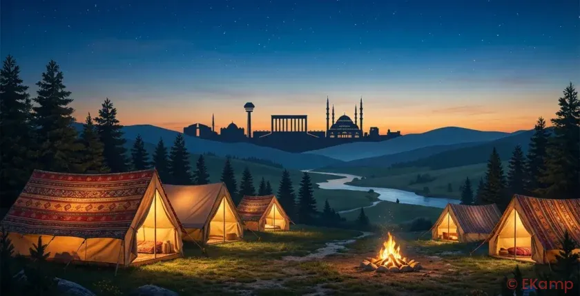 Ankara Kamp Yapılacak Yerler? Ücretli, Ücretsiz Kamp Alanları