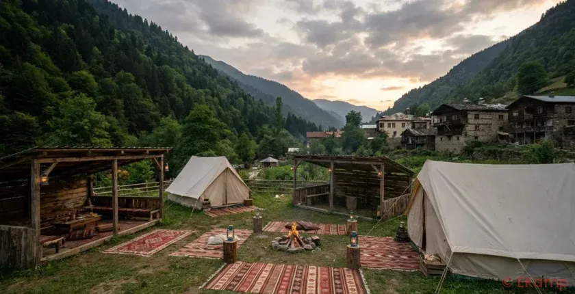 Artvin Kamp Yapılacak Yerler? Ücretli, Ücretsiz Kamp Alanları
