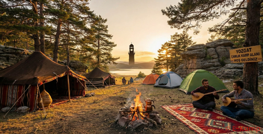 Yozgat Kamp Yapılacak Yerler? Ücretli, Ücretsiz Kamp Alanları