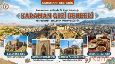 Karaman Gezi Rehberi: Türkçenin Başkentinden Taşkale’nin Ambarlarına En İyi 10 Yer