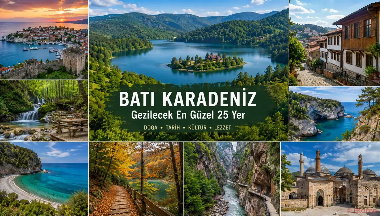 Batı Karadeniz’de Gezilecek En Güzel 25 Yer